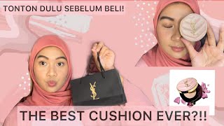 RACUN BARU  YSL TOUCHE ECLAT GLOW PACT CUSHION REVIEW [upl. by Ahseid734]