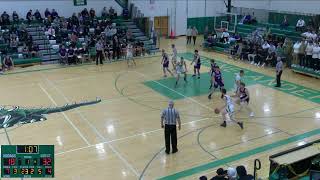 Rhinelander High School vs Mosinee JV Mens JV Basketball [upl. by Nikral]