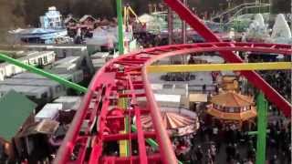 Wilde Maus XXL onride POV  Hyde Park Winter Wonderland 2012 [upl. by Merce]