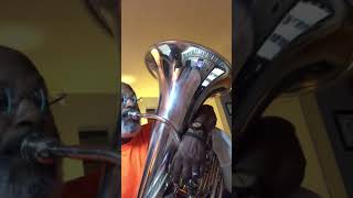 Canzona per Sonare No2 Tuba Part Played on Mack Brass U421S CC Tuba [upl. by Ayiotal444]