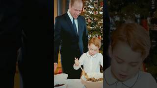 When 4 generations of royals prepared holiday treats Prince George baking wthe Queen is so sweet [upl. by Aneleve]