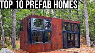 The Top 10 PREFAB HOMES of 2024 [upl. by Ateiram732]