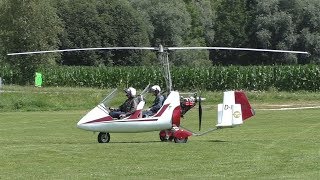 AutoGyro MTOsport takeoff at Airfield Kapfenberg  DMDPK [upl. by Reviere]