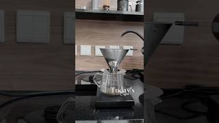 Todays V60 blend special edition  Geisha Blend from Lilo roastery in Osaka Japan [upl. by Eibur697]