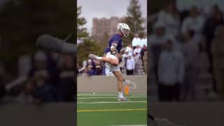 Learn how D1 lacrosse players dodge to the goal and score lacrosse sportsvideo buildingathletes [upl. by Lezned]