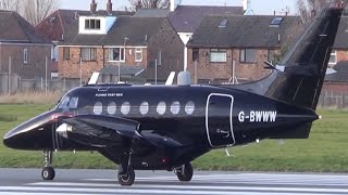 British Aerospace Jetstream 31 GBWWW Flying Testbed [upl. by Combe]