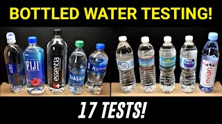 Testing 10 Popular Bottled Drinking Water Brands  See How They Compare [upl. by Erdnua]