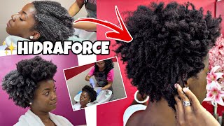 TRATAMENTO PROFUNDO PARA CABELO CRESPO HIDRAFORCE Beleza natural [upl. by Schnapp312]