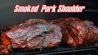 Pulled Pork  Smoked Pork Shoulder on Camp Chef Pellet Grill [upl. by Euqinim]