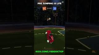 PRE JUMPING TO SAVE THE PLAY 😱 rocketleague rocketleaguefreestyle [upl. by Hogan]