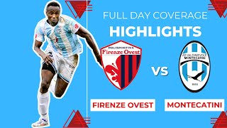 Firenze Ovest  Montecatini Il film della partita [upl. by Edyaw]