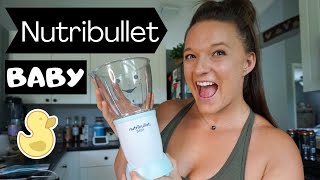 NUTRIBULLET BABY FOOD PREP REVIEW [upl. by Messere]