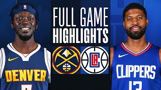 NUGGETS at CLIPPERS  NBA PRESEASON FULL GAME HIGHLIGHTS  October 17 2023 [upl. by Nevet]