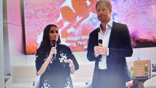 TATLER MAGAZINE REPORTS THAT THE DUKE AND DUCHESS OF SUSSEX WERE AT AN ART EXHIBITION LAST NIGHT [upl. by Hsreh380]