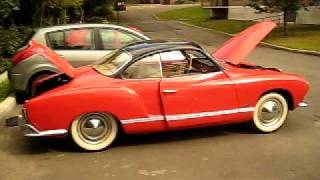 Karmann Ghia 59 coupe  KG lowlight  quick checkup [upl. by Sneed]