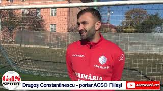 Liga 3  ACSO Filiaşi promite revanşa în faţa Viitorului Şimian [upl. by Demeyer425]