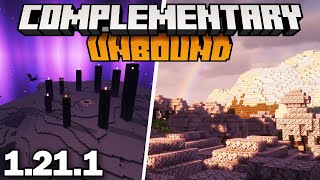 How to Download amp Install Complementary Shaders Unbound for Minecraft 1211 [upl. by Kutzer]