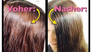 DIY Haarfarbe schonend entfernen ohne Haarschäden [upl. by Nilrem]