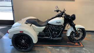 2023 HarleyDavidson Freewheeler in White Sand PearlFLRT [upl. by Madelle]