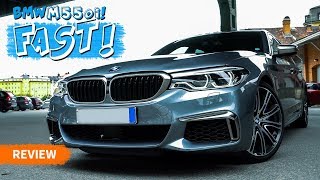 The new BMW M550i xDrive FASTER than an M5 [upl. by Airreis248]