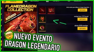 Asi es el Nuevo Evento Dragon Legendario Que Llegara a Free Fire Latam 😦  JORGEPLAYED [upl. by Gnut39]