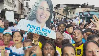 Candidatos cierran campañas para el balotaje presidencial de Ecuador [upl. by Joella173]