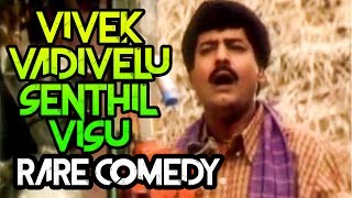 Vivek Vadivelu Senthil Visu Full Comedy Collection  Tamil RARE COMEDY  Super Comedy Scenes [upl. by Cosmo]