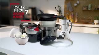 TEFAL Turbo Cuisine CY7548 Multikocher Schnellkochtopf  Vielseitig [upl. by Derian]