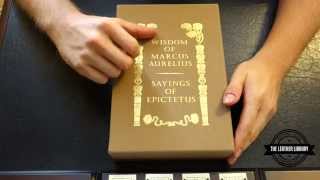 The Wisdom of Marcus Aurelius amp The Sayings of Epictetus An Easton Press Review [upl. by Notlih]