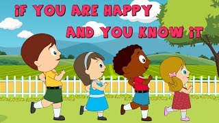 Nursery Rhyme Street  If Youre Happy and You Know it  Nursery Rhymes and Kids Songs  Ep 14 [upl. by Ralfston]