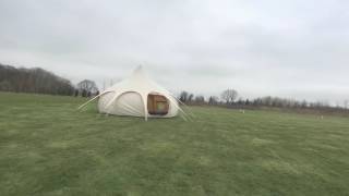 Lotus Belle Glamping Tent by The Camping and Caravanning Club [upl. by Sholem878]