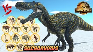 Suchomimus JWE vs ALL UNITS DINOSAURS [upl. by Peta450]