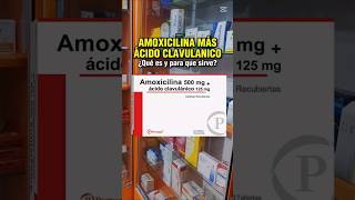 Amoxicilina más ácido clavulanico para que sirve farmacologia farmacia medicamentos medicina [upl. by Lomasi]