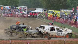 2024 New London Firelands Festival Demolition Derby [upl. by Ahpla560]