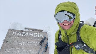 Katahdin  Solo Single Day Winter Ascent  March 15 2024  Tote Road to Abol Slide [upl. by Ilenay]