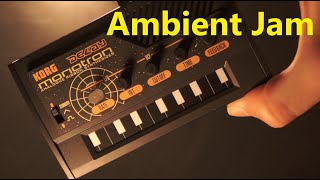 Korg Monotron Delay Ambient Jam [upl. by Nohj88]