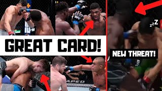 UFC Vegas 48 Event Recap Walker vs Hill Full Card Reaction amp Breakdown [upl. by Yorgerg]