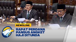 Pansus Angket Haji Pastikan Gelar Rapat Perdana Pekan Depan Newsline [upl. by Atinar]