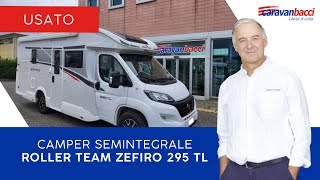 Camper semintegrale Roller Team Zefiro 295 tl  Usato [upl. by Secilu]