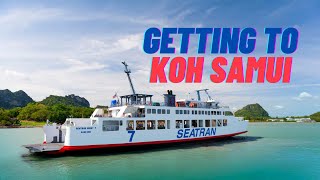 The Cheapest Way To Travel To Koh Samui with SeaTran [upl. by Andras]