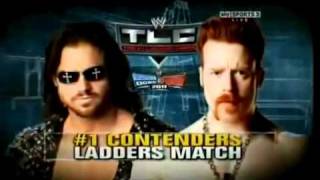 WWE TLC 2010 Match Card V2 HD [upl. by Suanne]