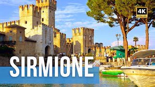 4K Beautiful Italy Discover Sirmione Lake Garda [upl. by Gytle]