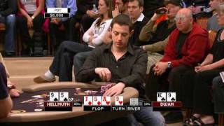 Tom durrrr Dwan vs Phil Hellmuth Heads Up Poker Championship 2009 22 [upl. by Artemisa]