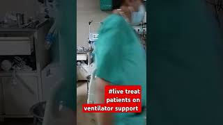 ventilator support  ventilator support for patients  Ajeet Singh medical ki duniya [upl. by Eeresid418]