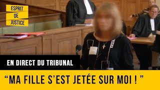 Elle agresse sa fille avec un katana et se défend  En direct du tribunal  ChalonsurSaône 1 [upl. by Behnken]