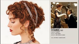 rose TITANIC makeup tutorial  kate winslet titanic transformation [upl. by Etnor]