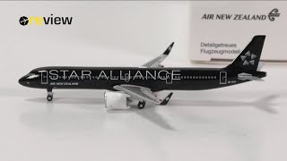 Air New Zealand Airbus A321NEO  Star Alliance livery  Review 707 [upl. by Sandra]