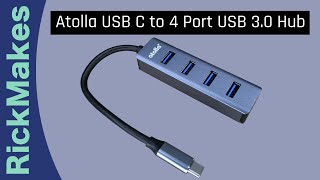 Atolla USB C to 4 Port USB 30 Hub [upl. by Oruam249]