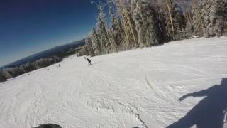 Bunny hill run at Snowbowl [upl. by Eidaj]