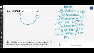 Example 1 Converting Liter to kiloliters [upl. by Akimad]